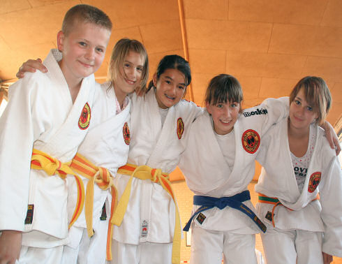 Die Teilnehmer des Judo-Club Katlenburg