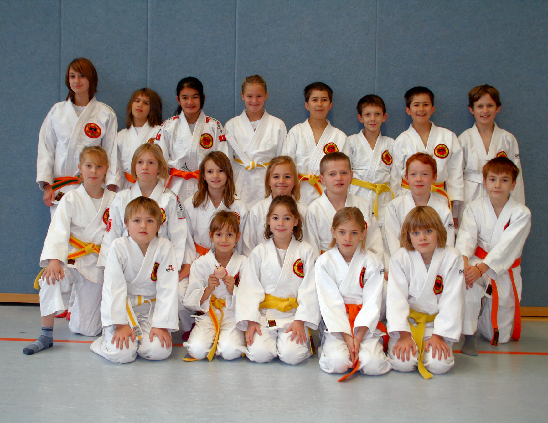 Die Teilnehmer des Judo-Club Katlenburg